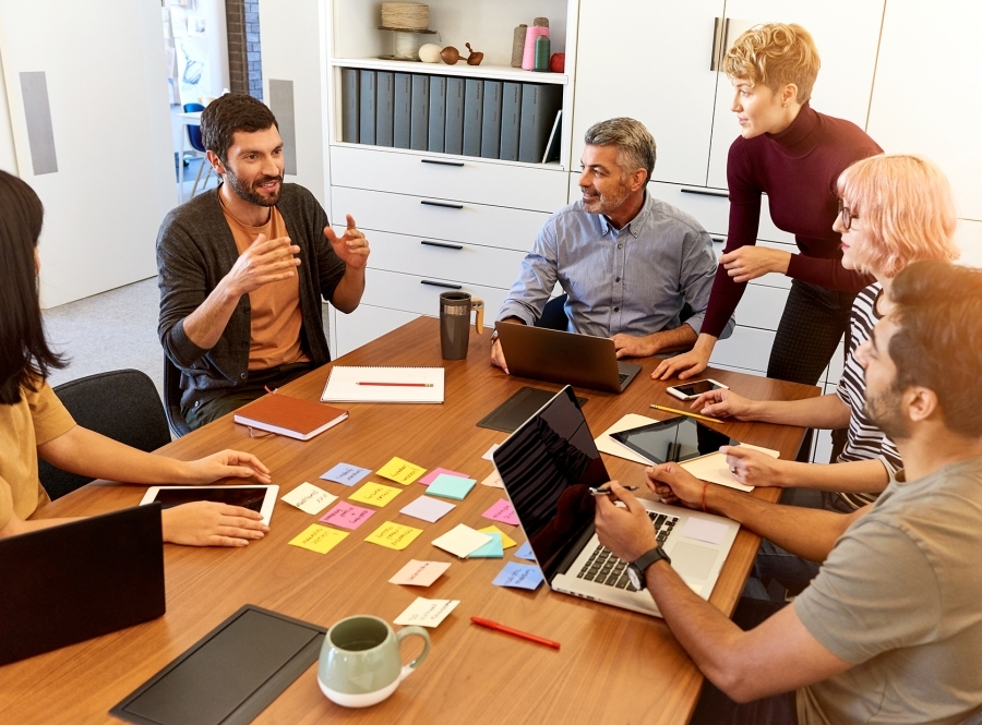 conference room meeting